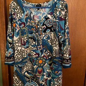 Retro designed long shirt